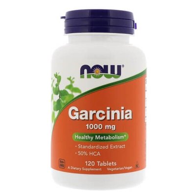 NOW Garcinia Cambogia 1000 mg 120 табл NOW-01435 фото