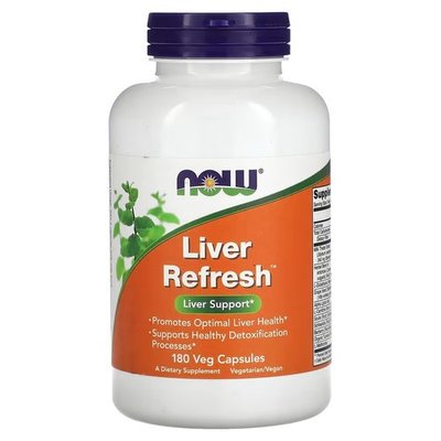 NOW Liver Refresh 180 капсул NOW-002449 фото
