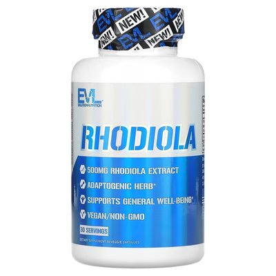 EVLution Nutrition Rhodiola 500 mg 30 капсул EVL-02814 фото