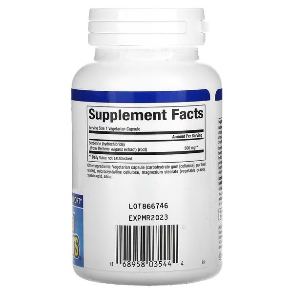 Natural Factors WellBetX Berberine 500 mg 60 капсул NFS-03544 фото