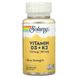 Solaray Vitamin D3 + K2 120 рослинних капсул SOR-57445 фото 1