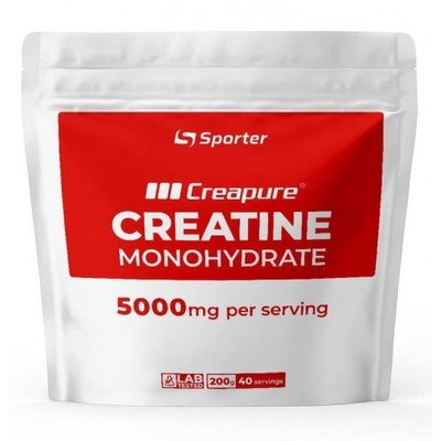 Sporter Creatine Monohydrate (Creapure) 200 грам 01637 фото