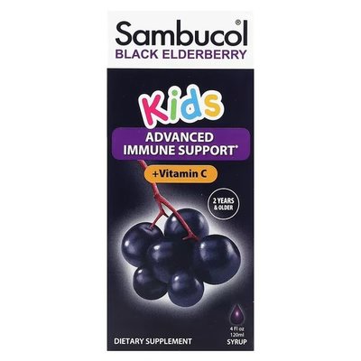 Sambucol Kids Black Elderberry 120 ml SBL-00118 фото