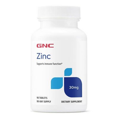 GNC Zinc Citrate 30 mg 90 табл 1136 фото