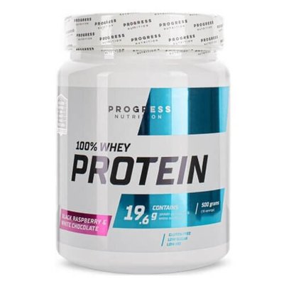 Progress Nutrition Whey Protein 500 грам, Ваніль 1213-3 фото
