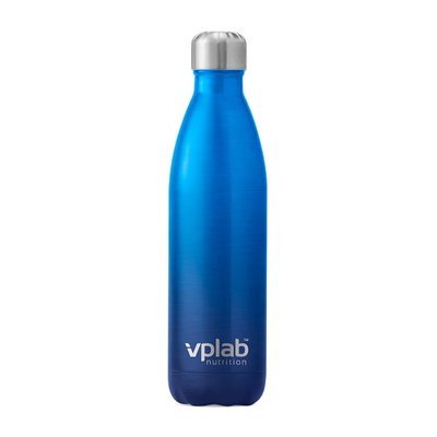 VPLab Metal water bottle 500 ml blue, Темно-синий 01992 фото