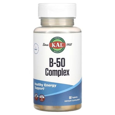 KAL B-50 Complex 50 таблеток CAL-54206 фото