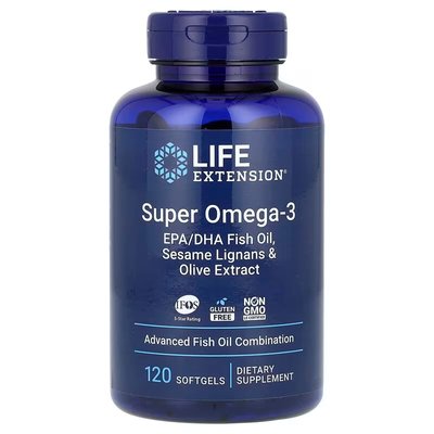 Life Extension Super Omega-3 120 капсул LEX-19821 фото
