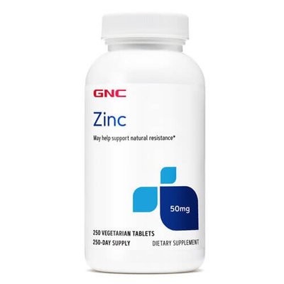 GNC Zinc 50 mg 250 табл 1138 фото