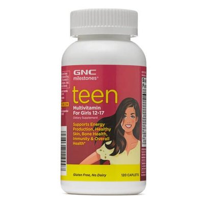 GNC Teen Multivitamin For Girls 12-17 120 табл 1228 фото