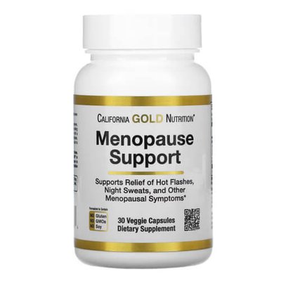 California Gold Nutrition Menopause Support 30 капсул 01838 фото