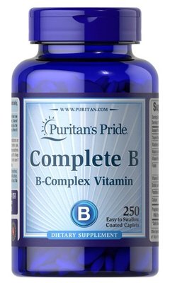 Puritan's Pride Complete B 250 таблеток 01253 фото