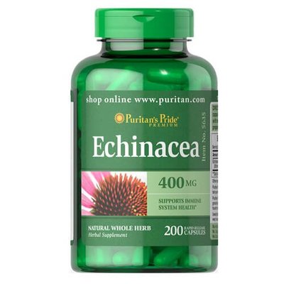 Puritan's Pride Echinacea 400 mg 200 капс 05635 фото