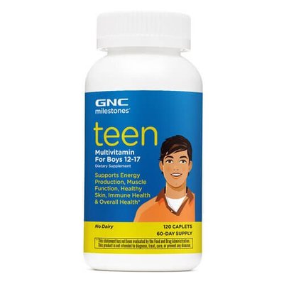GNC Teen Multivitamin For Boys 12-17 120 табл 1229 фото