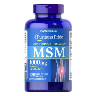 Puritan's Pride MSM 1000 mg 120 капс 11893 фото