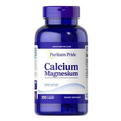 Puritan's Pride Calcium Magnesium 250 табл 1302 фото