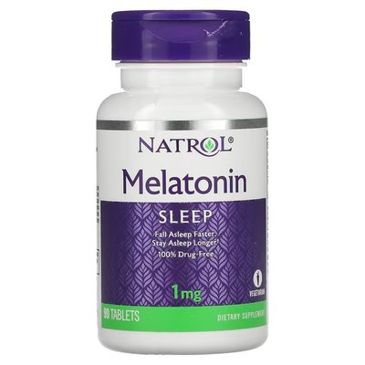 Natrol Melatonin 1 mg 90 таблеток NTL-0467 фото