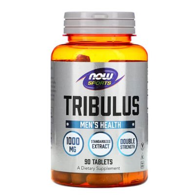 NOW Tribulus 1000 мг 90 таблеток 01642 фото