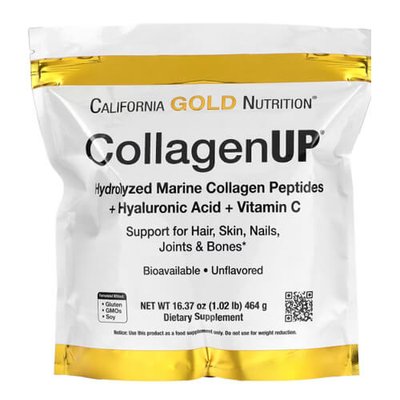 California Gold Nutrition CollagenUP 5000 464 грам CGN-01032 фото