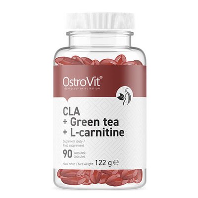 OstroVit CLA + Green Tea + L-Carnitine 90 капс 510 фото