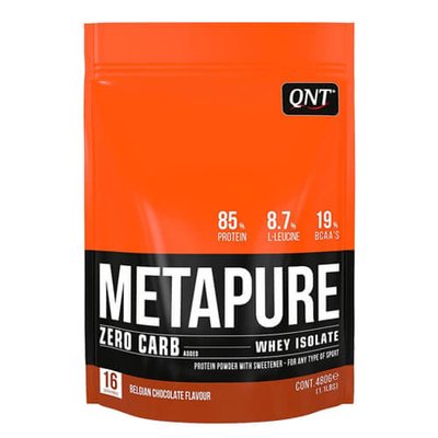 QNT Metapure Zero Carb 480 грам, Білий шоколад 1524-1 фото