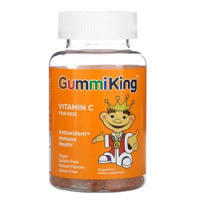 GummiKing Vitamin C for Kids 60 жувальних цукерок 1058 фото
