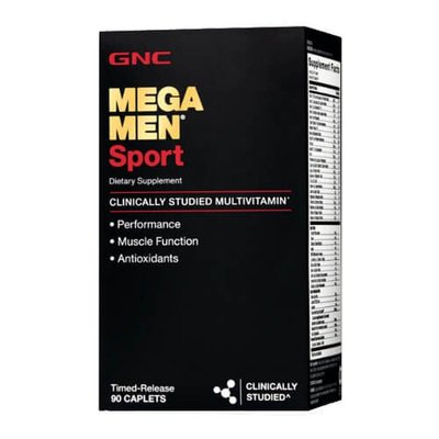 GNC Mega Men Sport 90 таб. 958 фото