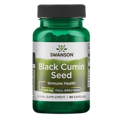 Swanson Black Cumin Seed 400 mg 60 капс 1304 фото