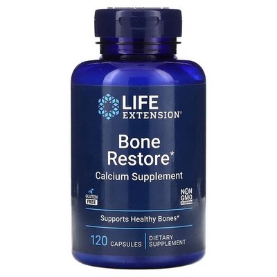 Life Extension Bone Restore 120 капсул LEX-17271 фото