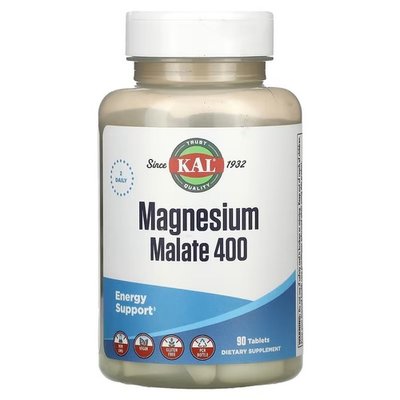 KAL Magnesium Malate 400 90 таблеток CAL-81309 фото