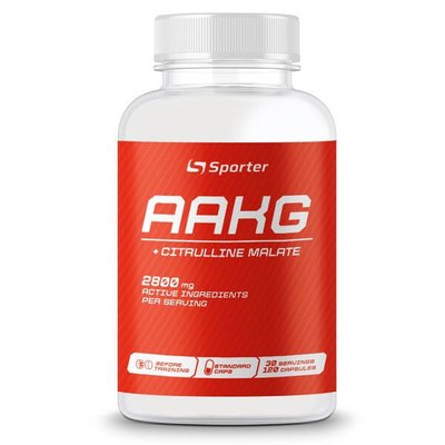 sporter AAKG + Citrulline Malate - 120 капсул 01947 фото
