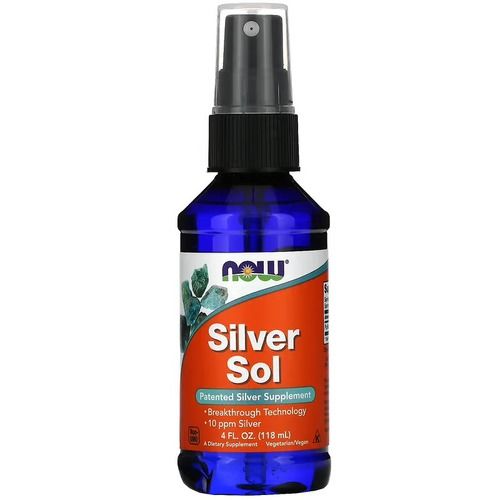 NOW Silver Sol 118 ml NOW-01407 фото