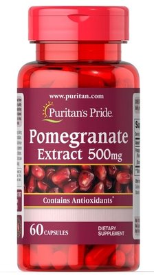 Puritan's Pride Pomegranate Extract 500 mg 60 капсул 21787 фото