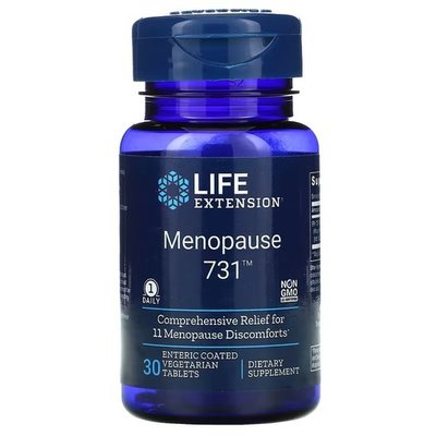 Life Extension Menopause 731 30 вегетаріанських таблеткок LEX-22043 фото