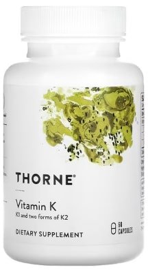 Thorne Vitamin K (3-K Complete) 60 капс. THR-00661 фото