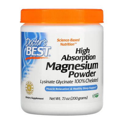 Doctor's Best Magnesium Powder 200 грам DRB-00408 фото