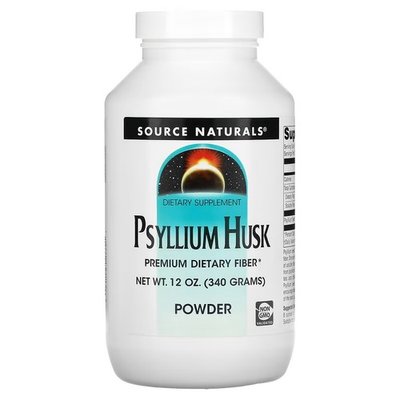 Source Naturals Psyllium Husk Powder 340 g SNS-00779 фото