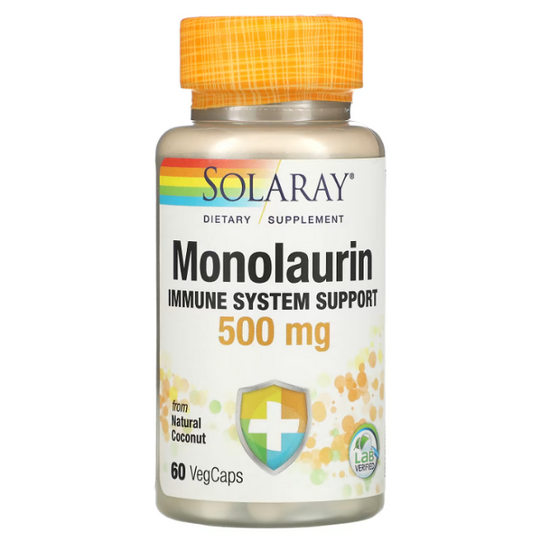 Solaray Monolaurin 500 mg 60 капсул 1718 фото