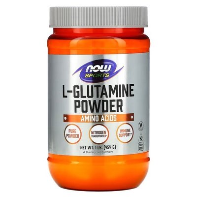 NOW L-Glutamine 454 г NOW-00221 фото