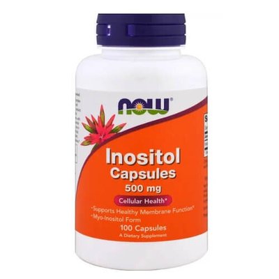 NOW Inositol 500 mg 100 капс 969 фото