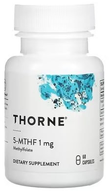 Thorne Folate (5-MTHF) 1 mg 60 капс. THR-12901 фото