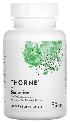 Thorne Berberine 500 mg 60 капс. THR-04800 фото
