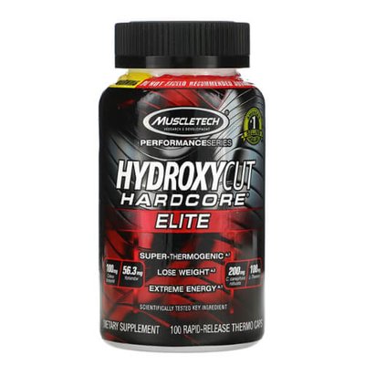 MuscleTech Hydroxycut Hardcore Elite 100 капсул 01669 фото