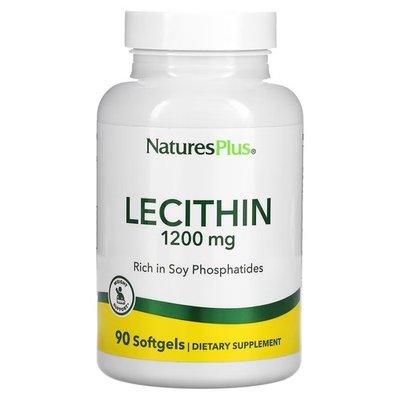 NaturesPlus Lecithin 1,200 mg, 90 капсул NAP-04160 фото