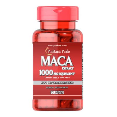Puritan's Pride Maca 1000 mg Exotic Herb for Men 60 капс 52984 фото