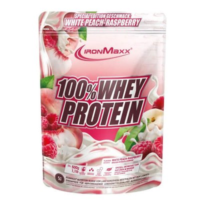 IronMaxx 100% Whey Protein 500 грам, Персик 1802 фото