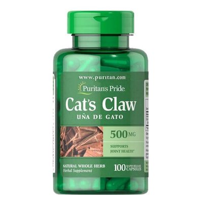 Puritan's Pride Cat's Claw 500 mg 100 капс 01841 фото
