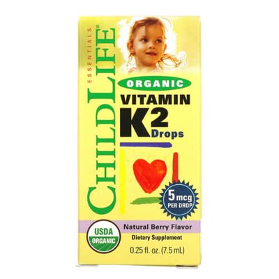 ChildLife Organic K-2 7.5 мл CDL-14500 фото