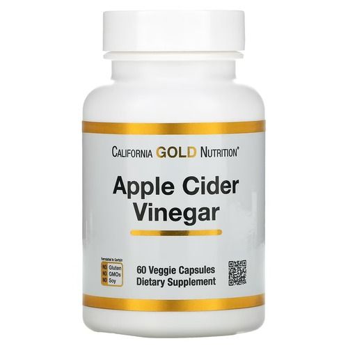 California Gold Nutrition Apple Cider Vinegar 60 капсул CGN-01905 фото