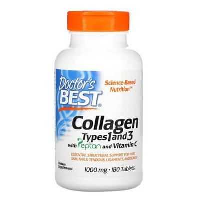 Doctor's Best Collagen Types 1 and 3 180 таб DRB-00204 фото